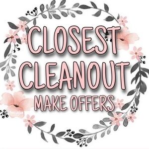 Closet Clean Out!! Make Offers